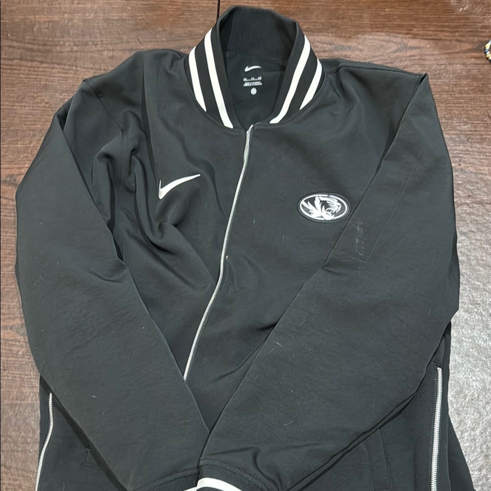Nike Black Men's Mizzou Bomber Jacket. 2XL
